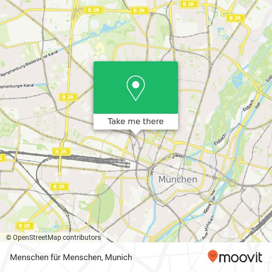 Menschen für Menschen map