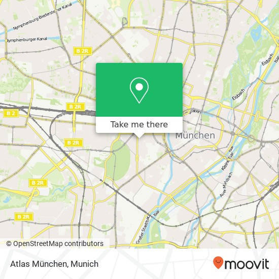 Atlas München map