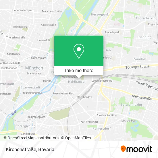 Карта Kirchenstraße