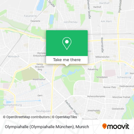 Olympiahalle (Olympiahalle München) map