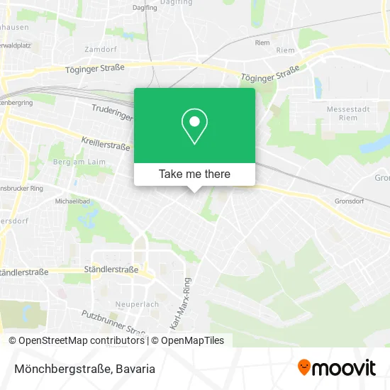 Карта Mönchbergstraße