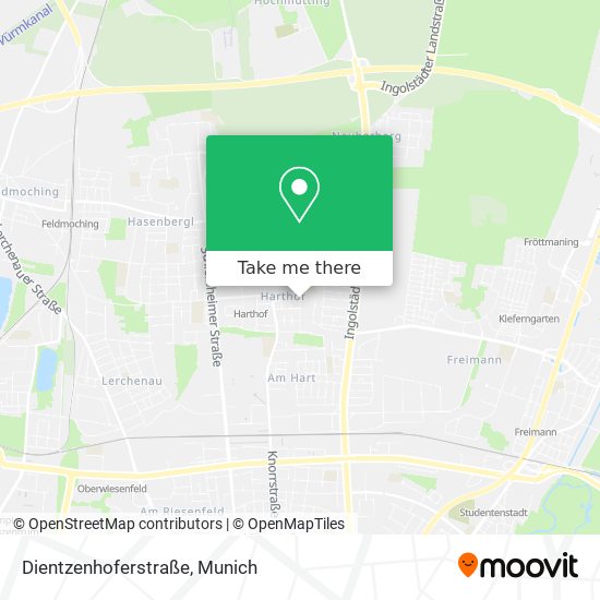 Dientzenhoferstraße map
