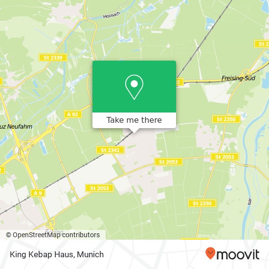 Карта King Kebap Haus