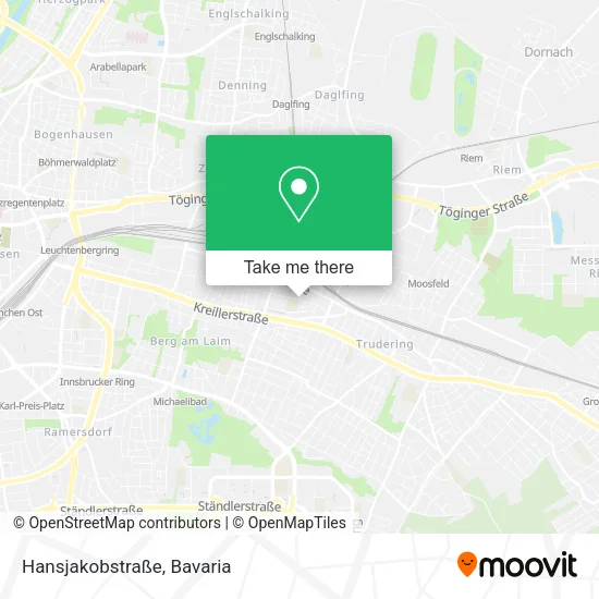 Карта Hansjakobstraße