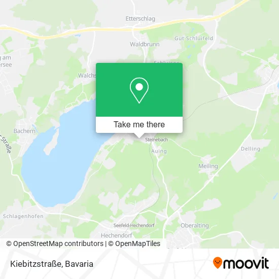 Карта Kiebitzstraße