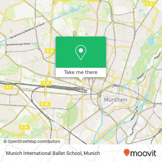 Munich International Ballet School map