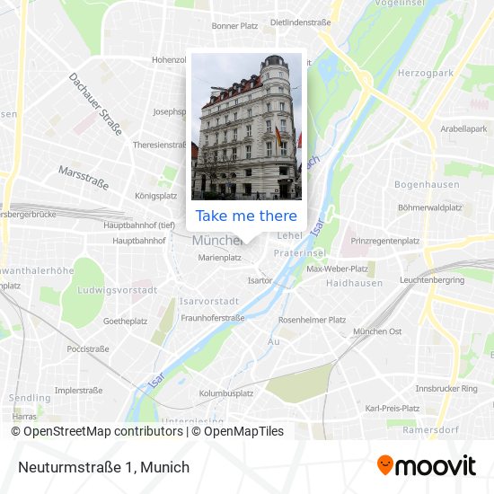 Neuturmstraße 1 map