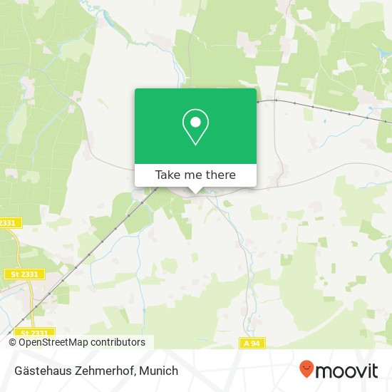 Gästehaus Zehmerhof map