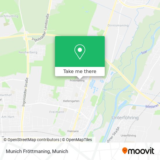 Карта Munich Fröttmaning
