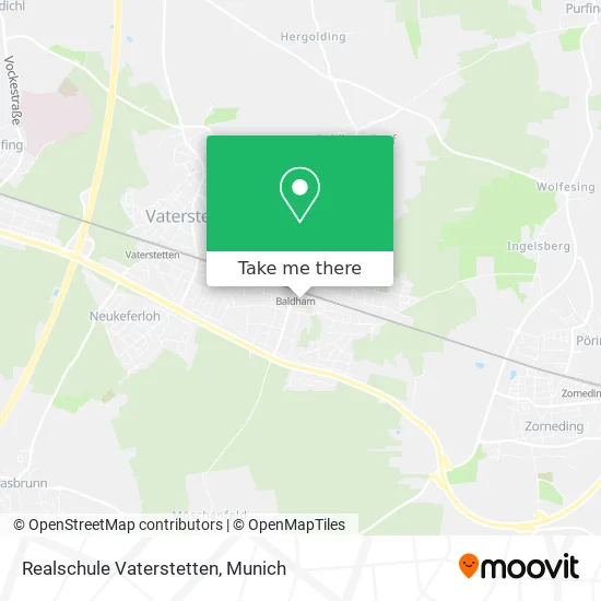 Карта Realschule Vaterstetten