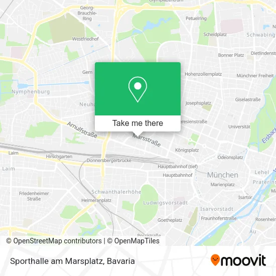Карта Sporthalle am Marsplatz