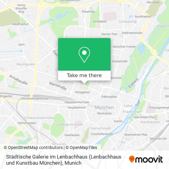 Städtische Galerie im Lenbachhaus (Lenbachhaus und Kunstbau München) map