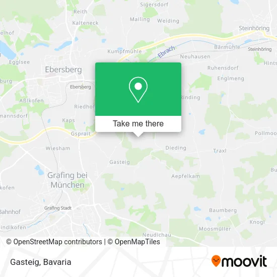 Карта Gasteig