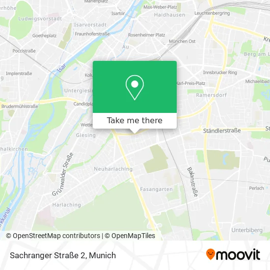 Карта Sachranger Straße 2