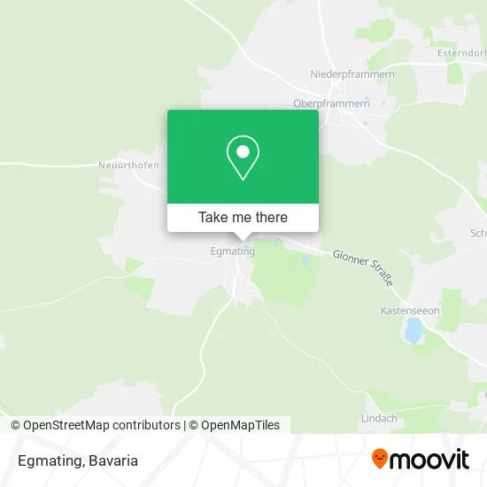 Карта Egmating