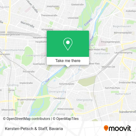 Карта Kersten-Petsch & Staff