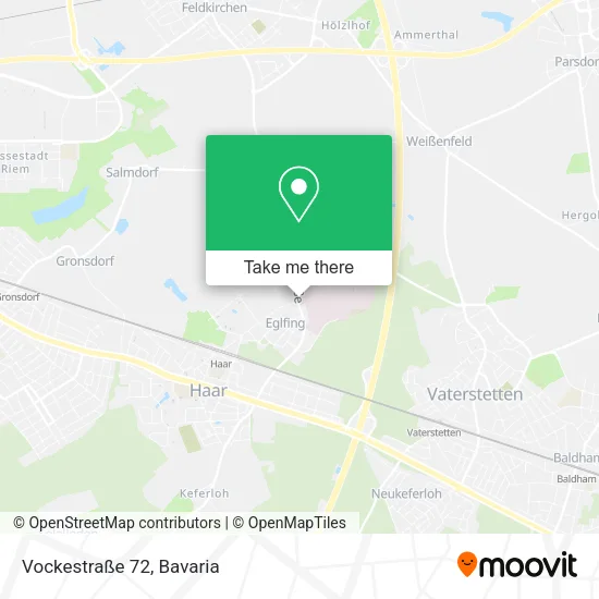 Vockestraße 72 map