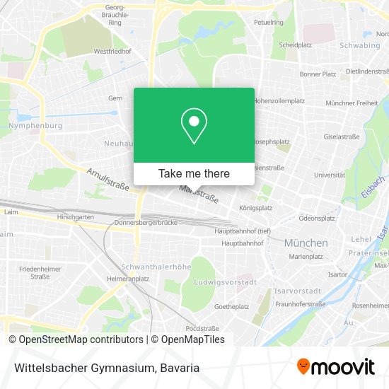 Wittelsbacher Gymnasium map