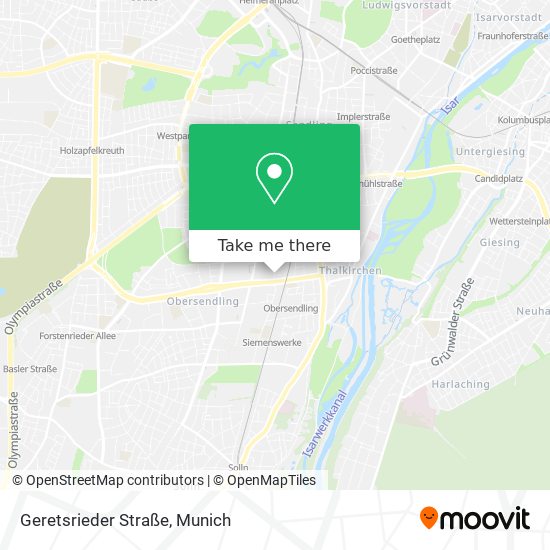 Geretsrieder Straße map