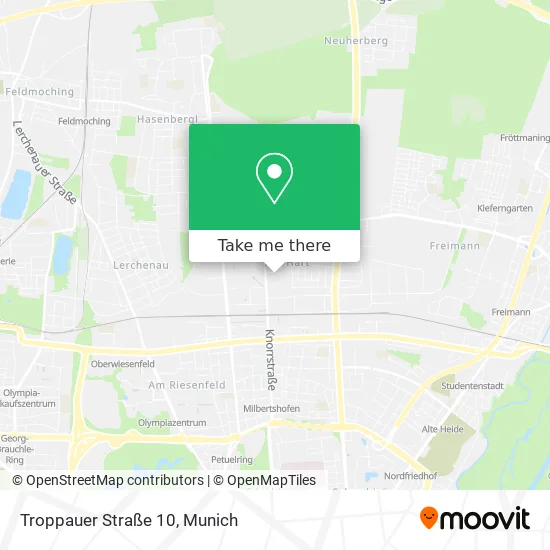 Карта Troppauer Straße 10