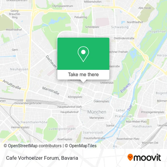 Карта Cafe Vorhoelzer Forum