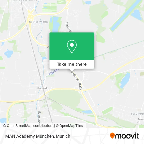 Карта MAN Academy München