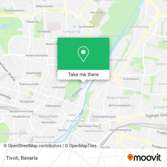 Карта Tivoli