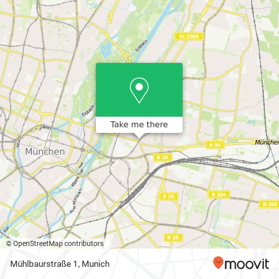 Mühlbaurstraße 1 map