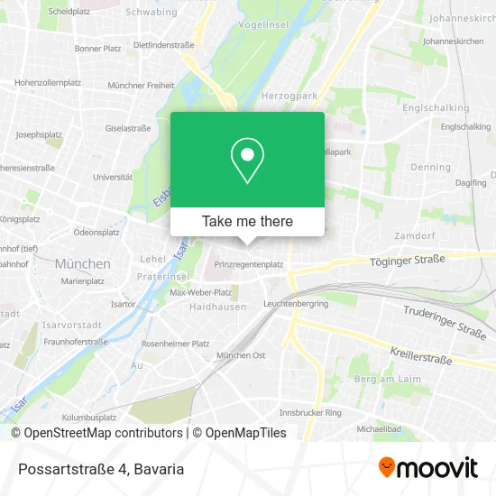 Карта Possartstraße 4