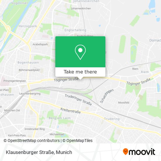 Klausenburger Straße map