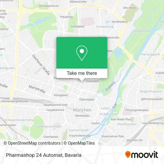Карта Pharmashop 24 Automat