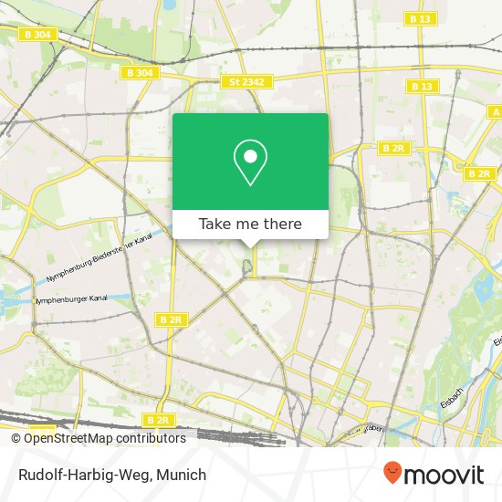 Rudolf-Harbig-Weg map