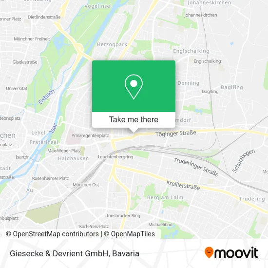 Giesecke & Devrient GmbH map