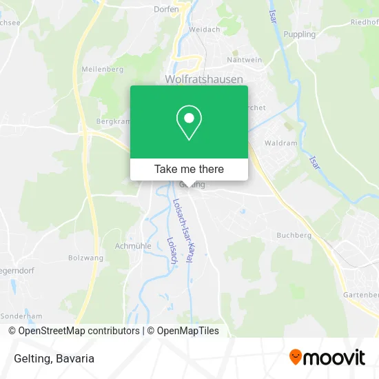 Gelting map
