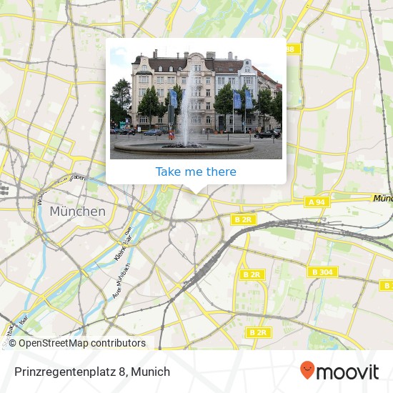 Prinzregentenplatz 8 map