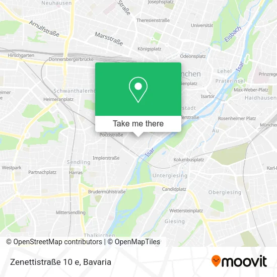 Zenettistraße 10 e map
