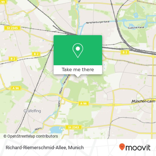 Карта Richard-Riemerschmid-Allee