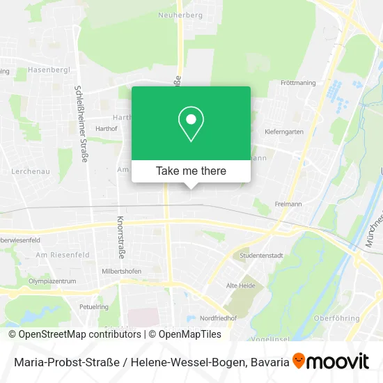 Карта Maria-Probst-Straße / Helene-Wessel-Bogen