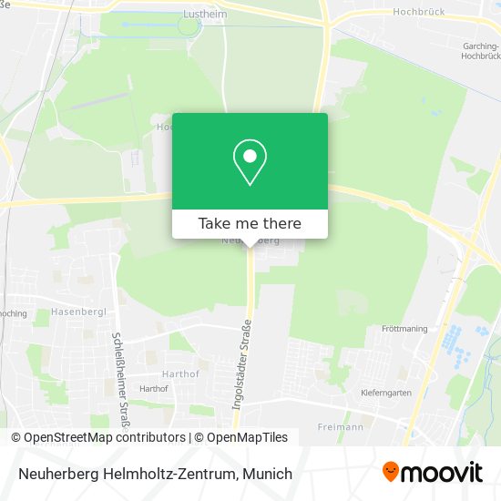Neuherberg Helmholtz-Zentrum map