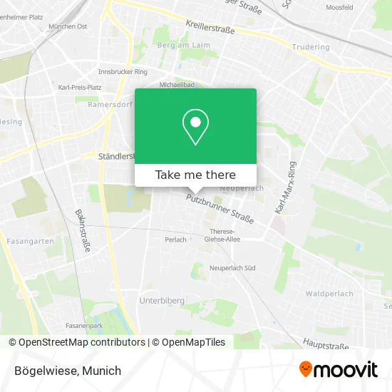 Карта Bögelwiese