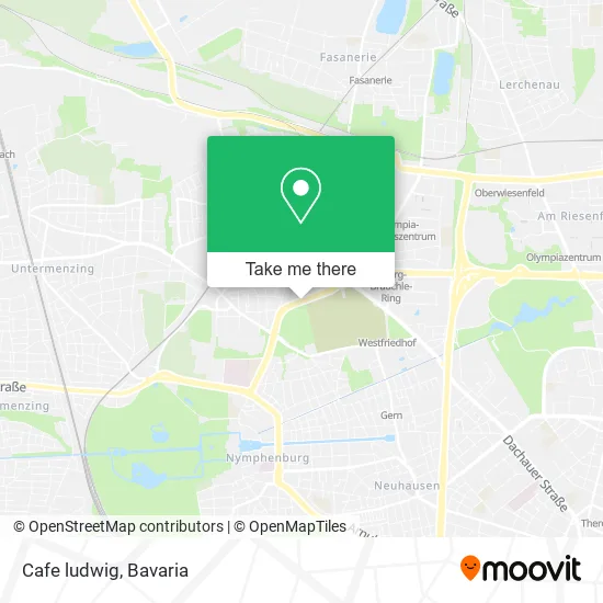 Карта Cafe ludwig