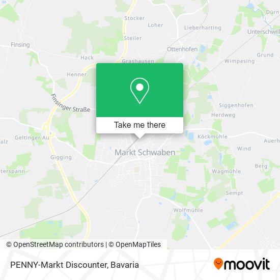 PENNY-Markt Discounter map