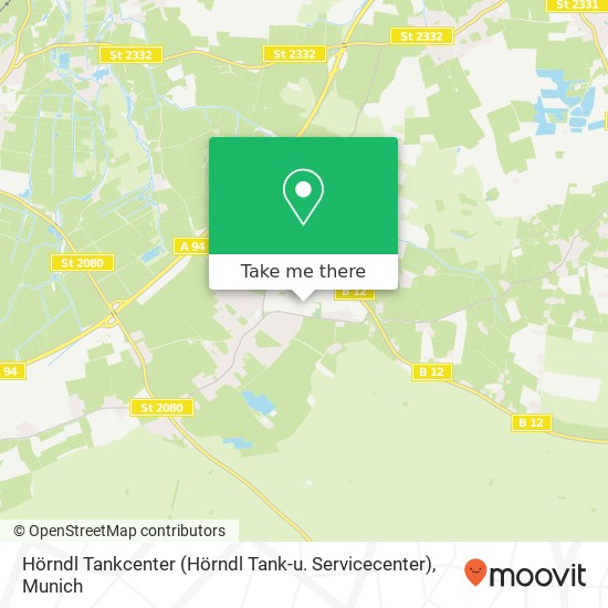 Hörndl Tankcenter (Hörndl Tank-u. Servicecenter) map