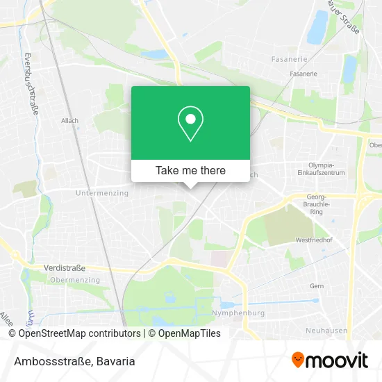 Карта Ambossstraße