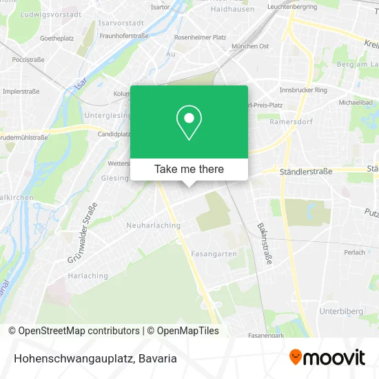 Карта Hohenschwangauplatz