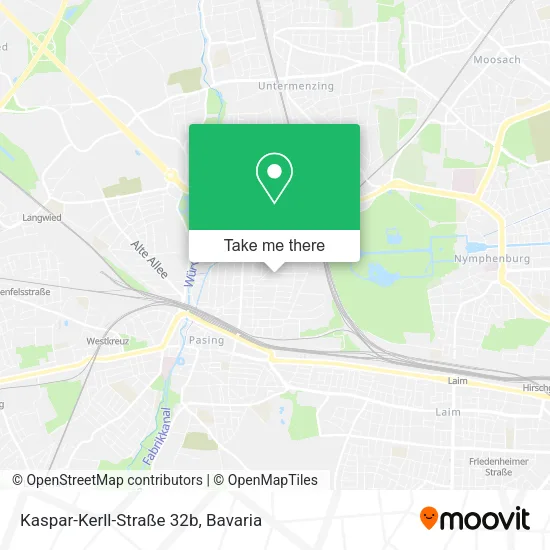 Карта Kaspar-Kerll-Straße 32b