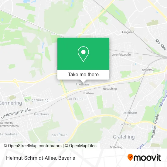 Карта Helmut-Schmidt-Allee