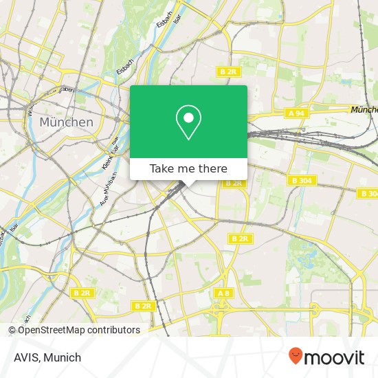 AVIS map