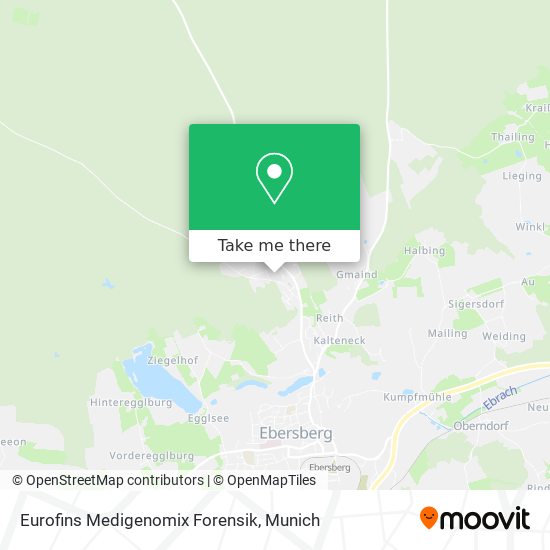 Eurofins Medigenomix Forensik map