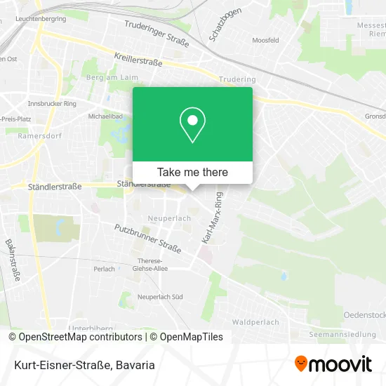 Карта Kurt-Eisner-Straße